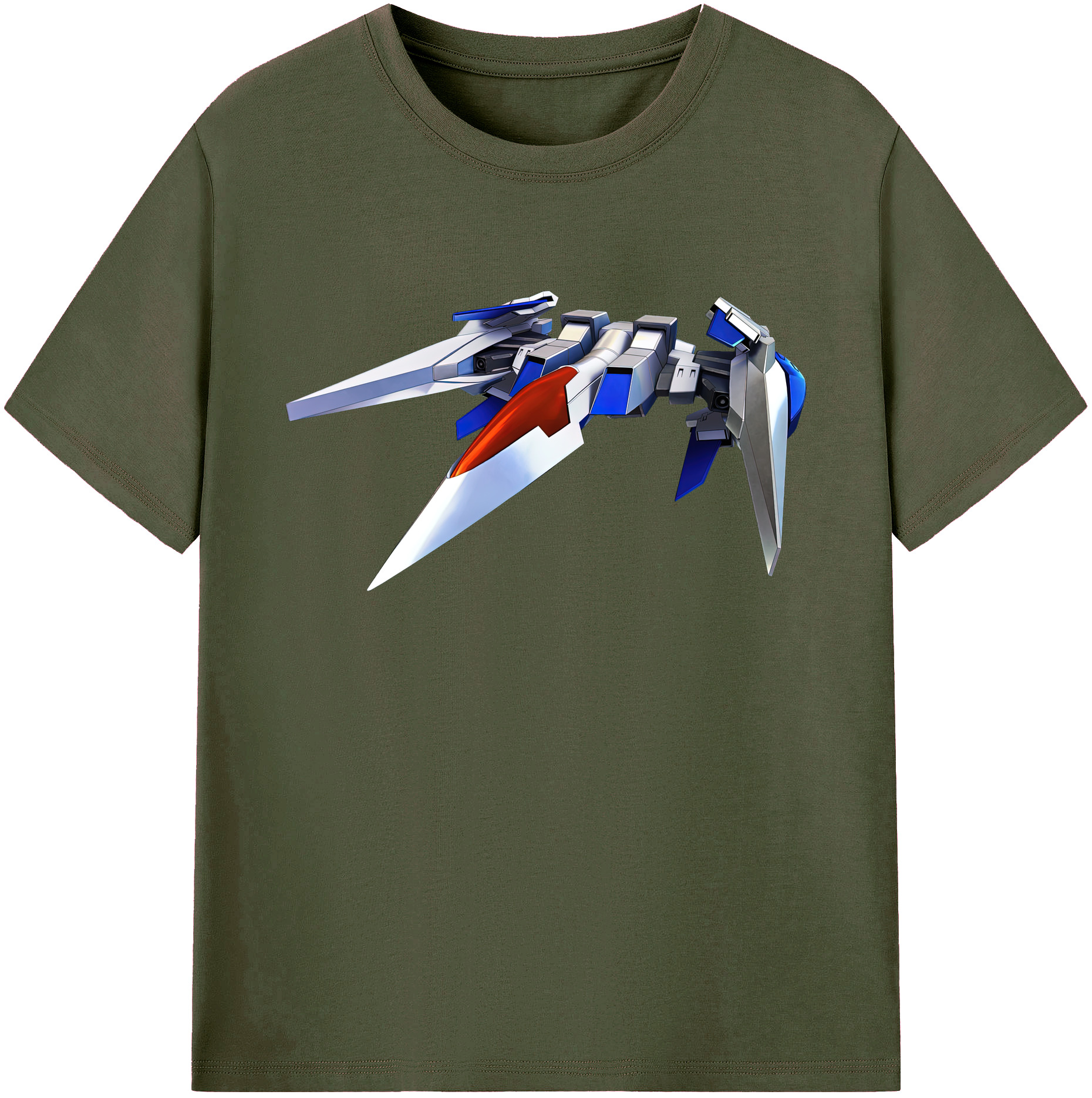 （画像用） 機動戦士ガンダム Mobile Suit Gundam 綿100％ メンズ半袖Tシャツ｜肌触りやわらか＆通気性